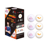 WTT Official 3-Star Table Tennis Balls (10-Pack) - Pro Training Series